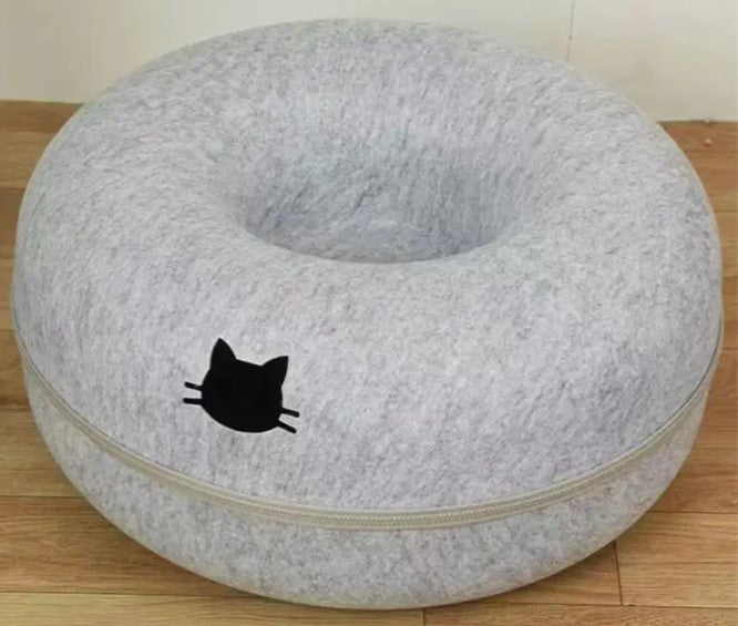 Túnel de gato redondo
