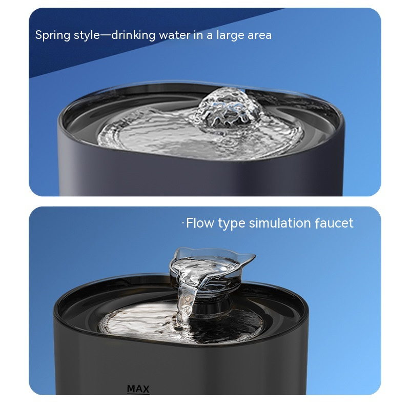 Fuente de agua para gatos